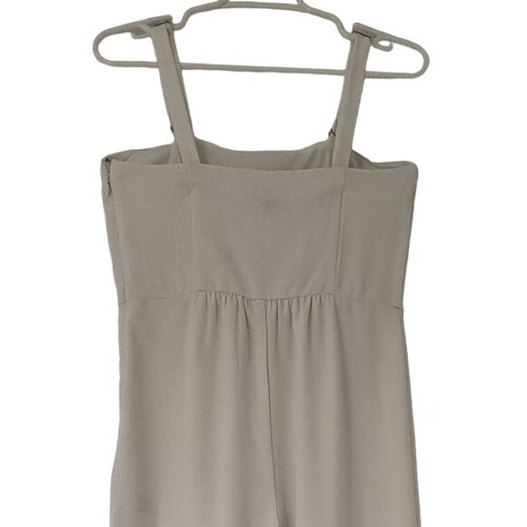 Wild Fable Women's White Strapless Jumpsuit M Wide-Leg Side Zipper Summer . - Picture 8 of 10